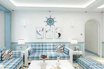 金阊地中海风格-客厅