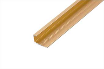 金阊航空纤维墙咔铝合金边条（钛金氧化）