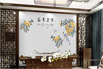 金阊森佰汇航空纤维墙咔（富贵荣华）